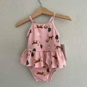 Baby girl tiger swimsuit